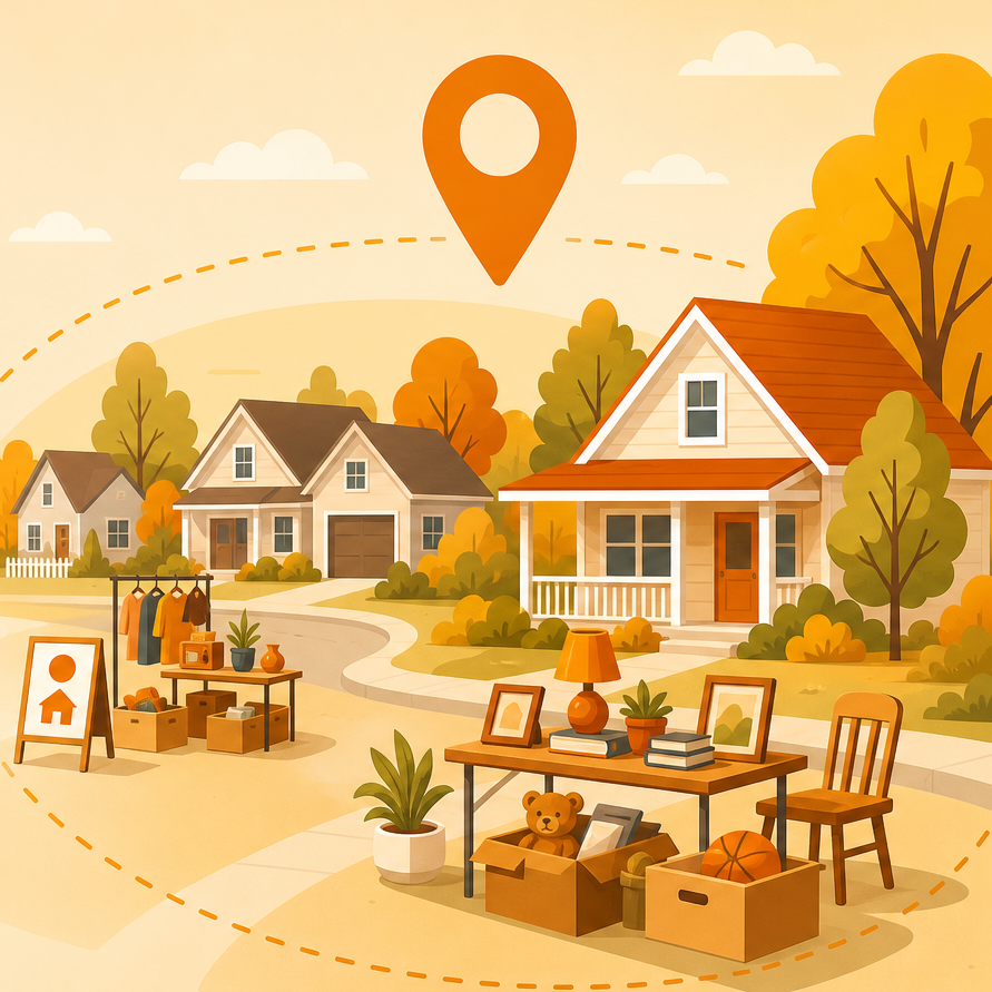 Treasure hunt marketplace finds